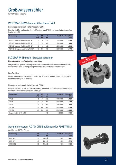 Allmess Preisliste 2008 - Heizkosten-online.de