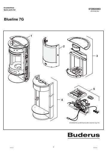 Buderus-Ersatzteil-Katalog Blueline 7G