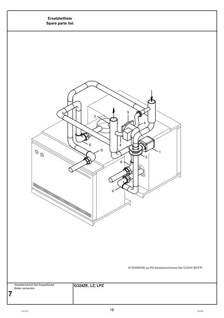 Buderus-Ersatzteil-Katalog G324ZE-LZ-PZ 73-256kW