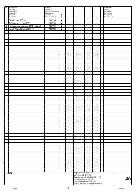 Komplette Ersatzteilliste PDF download - Ersatzteile-koeln.de