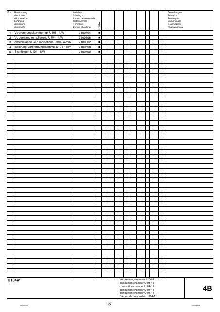 Komplette Ersatzteilliste PDF download - Ersatzteile-koeln.de