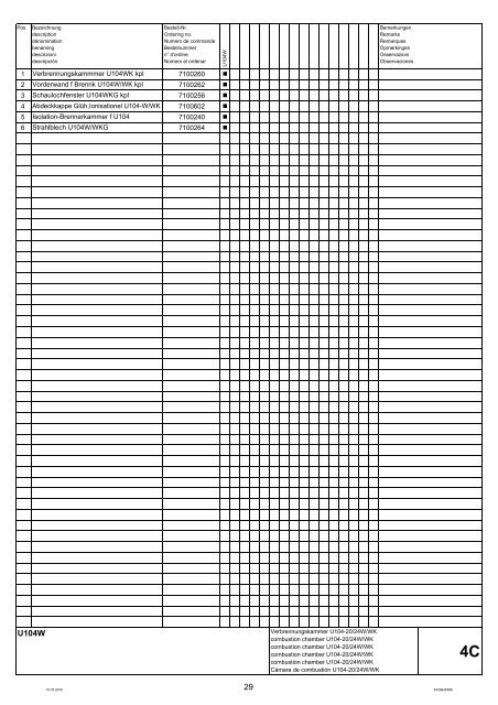 Komplette Ersatzteilliste PDF download - Ersatzteile-koeln.de