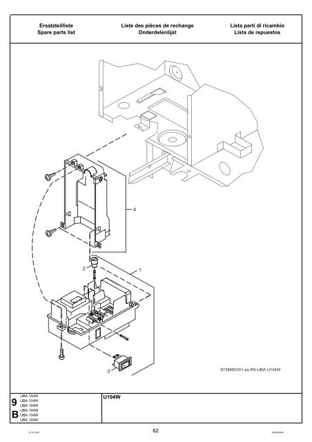 Komplette Ersatzteilliste PDF download - Ersatzteile-koeln.de