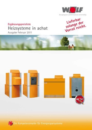 Heizsysteme in achat - Der Heizungs-Discount
