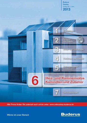 Buderus Preisliste und Rabattliste Katalog Teil 6 fÃ¼r Buderus ...