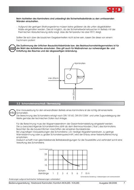 Bedienungsanleitung Komfort KXLBS - Der Heizungs-Discount