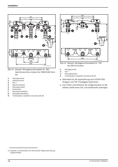 CerapurComfort-Installationsanleitung - Heizung und Solar zu ...