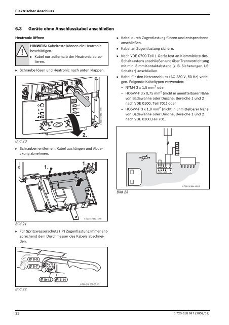 CerapurComfort-Installationsanleitung - Heizung und Solar zu ...