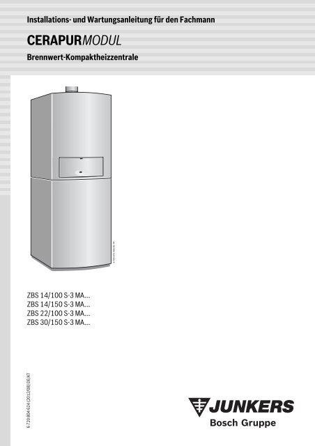 Junkers Cerapur Modul ZBS Installation und Wartung