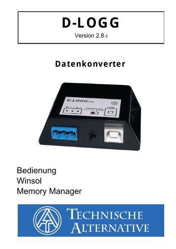 D-LOGG - Energietec.eu, Thomas Reger