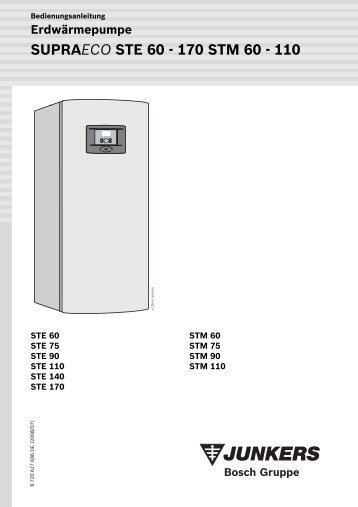 SUPRAECO STE 60 - 170 STM 60 - 110