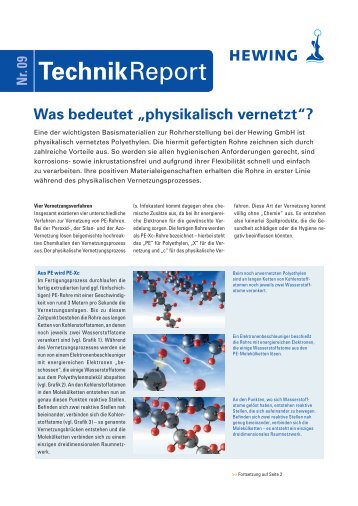 "physikalisch vernetzt"? - Heizungswasser.ch