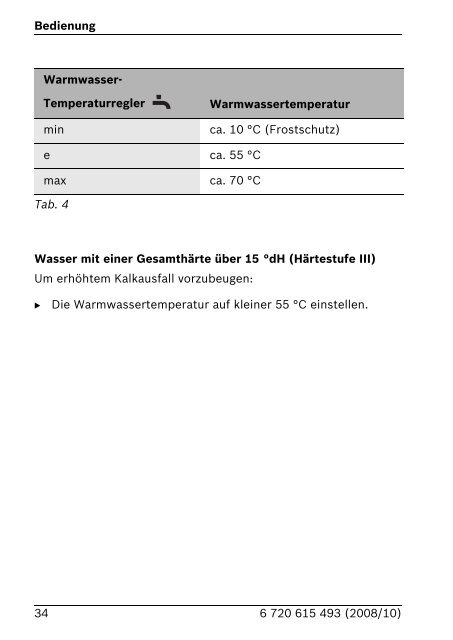 Junkers CerapurModul Bedienungsanleitung - Heizung und Solar ...