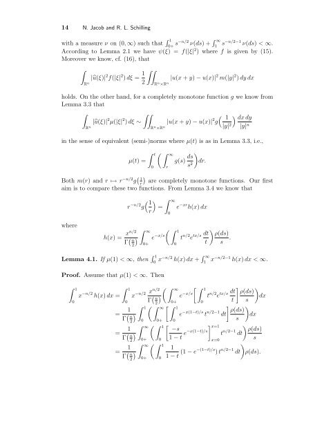 Function Spaces as Dirichlet Spaces (About a Paper by Maz'ya and ...