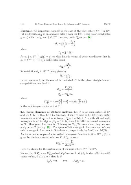 Cauchy Integral Decomposition of Multi-Vector Valued Functions on ...