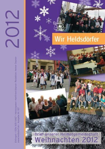 Weihnachten 2012 - Heldsdorf