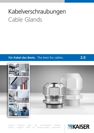 Kabelverschraubungen Cable Glands - siblik