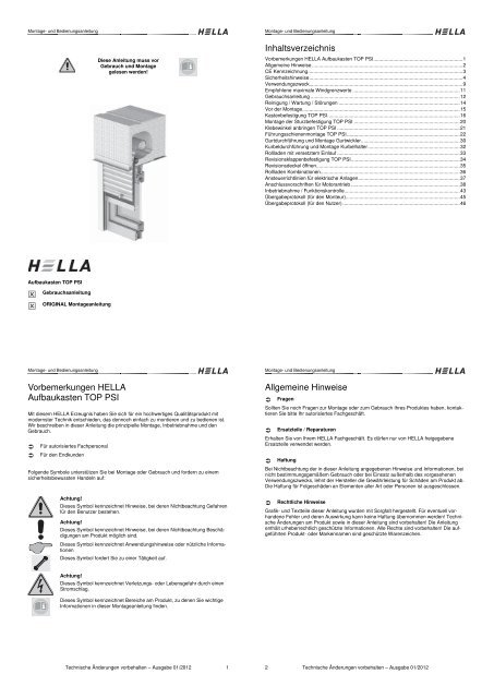 MA-TOP PSI-Hella - Hella Specht