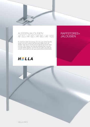 AussenjAlousien AF 50 / AF 60 / AF 80 / AF 100 ... - Arabella