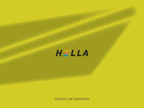 DESIGN LINE MARKISEN - Hella Specht