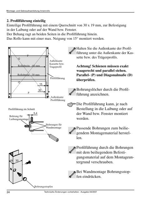 ROLLO_Montageanleitung 11 12 13.indb - Hella Sonnen