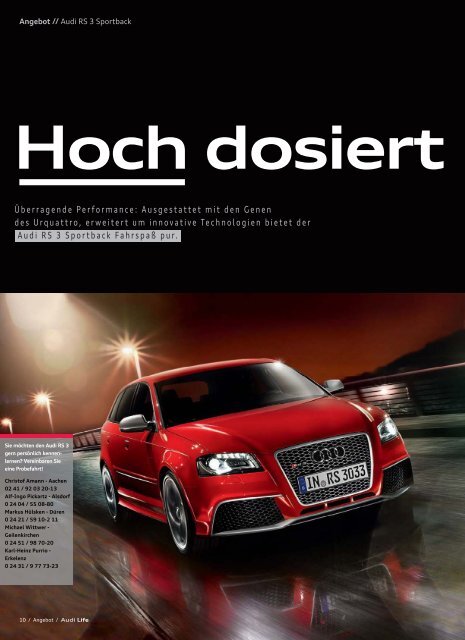Audi Life 01/2011