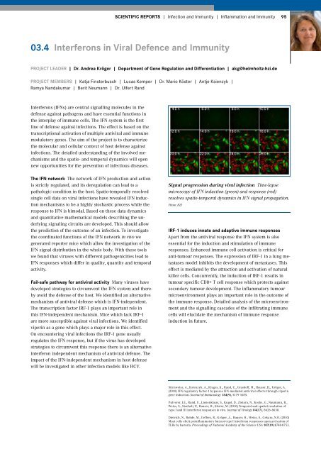 Research Report 2010 2011 - Helmholtz-Zentrum fÃ¼r ...