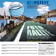 GEWINNEN: - helmstedt aktuell Stadtmarketing