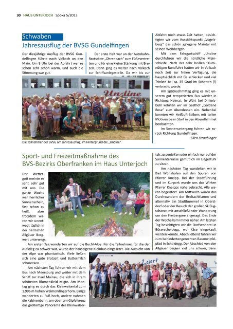 Spoka 5/2013 - Behinderten- und Versehrten-Sportverband Bayern ...