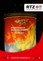 internationales deutsches turnfest 18. – 25. mai 2013 - RTB