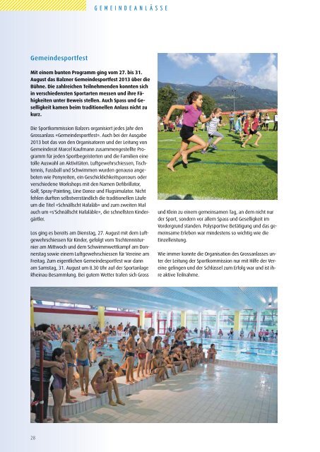 "9496" Informationsmagazin Nr. 188 / Oktober 2013 - Gemeinde ...