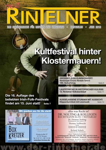 Kultfestival hinter Klostermauern! - Rinteln