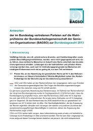 Antworten - Bagso