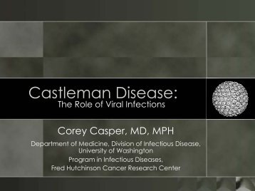 Multicentric Castleman's Disease - HEM-AIDS