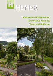 BroschÃ¼re StÃ¤dtische FriedhÃ¶fe.pdf DateigrÃ¶Ãe - Hemer