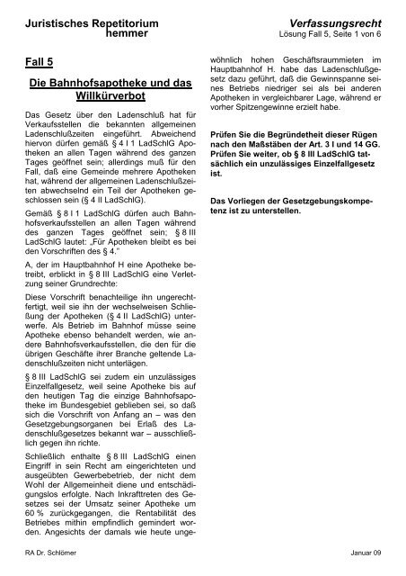 47+ Art 3 gg pruefungsschema