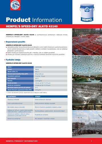 hempel's speed-dry alkyd 43140