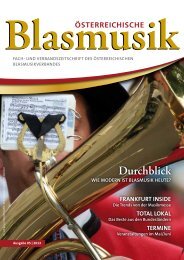 Online lesen - Österreichischer Blasmusikverband
