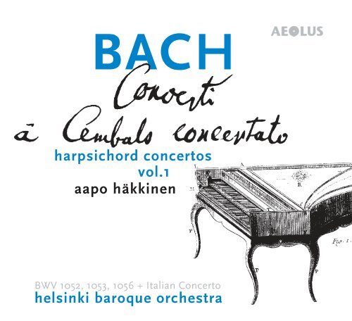 helsinki baroque orchestra aapo häkkinen harpsichord ... - eClassical
