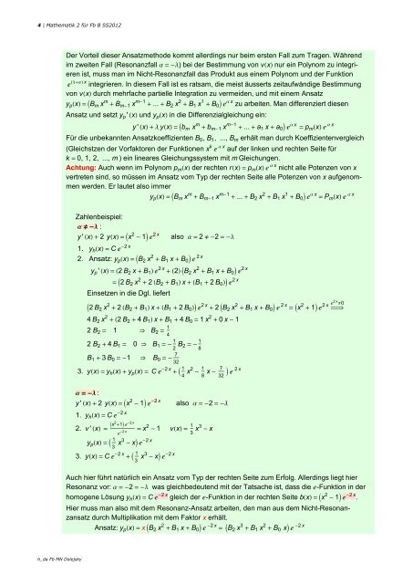 Differentialgleichungen (PDF)