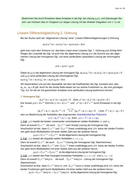 Differentialgleichungen (PDF)