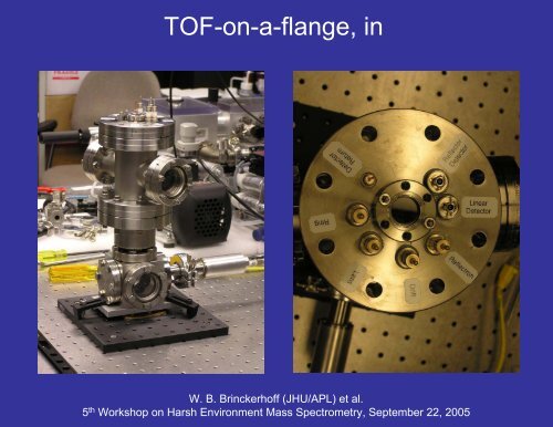 Laser TOF-MS instrumentation for planetary missions - Harsh ...