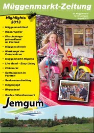 Müggenmarkt-Zeitung - Jemgum