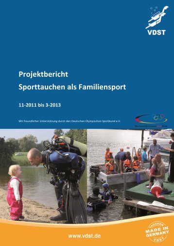 tauchen – ein familiensport - Der Deutsche Olympische Sportbund