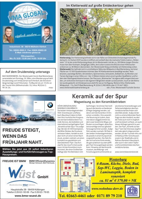 Westerwald - Der Lokalanzeiger