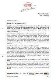 Press Release / PDF - Henkel