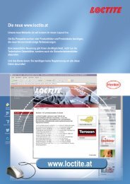 Hilfe-Flyer für die Datenblatt-Suche - Loctite