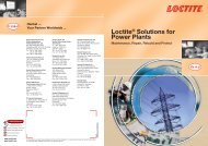 LoctiteÂ® Solutions for Power Plants