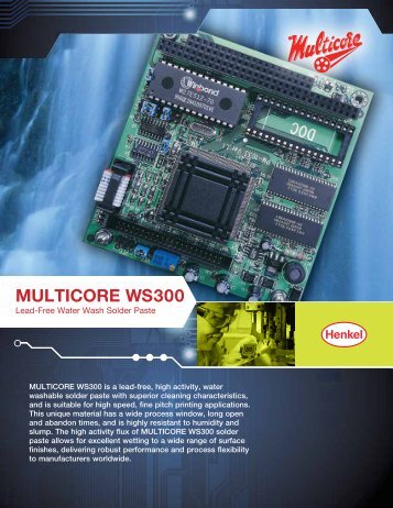 Multicore WS300 - Henkel