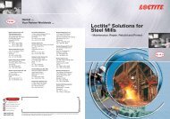 LoctiteÂ® Solutions for Steel Mills